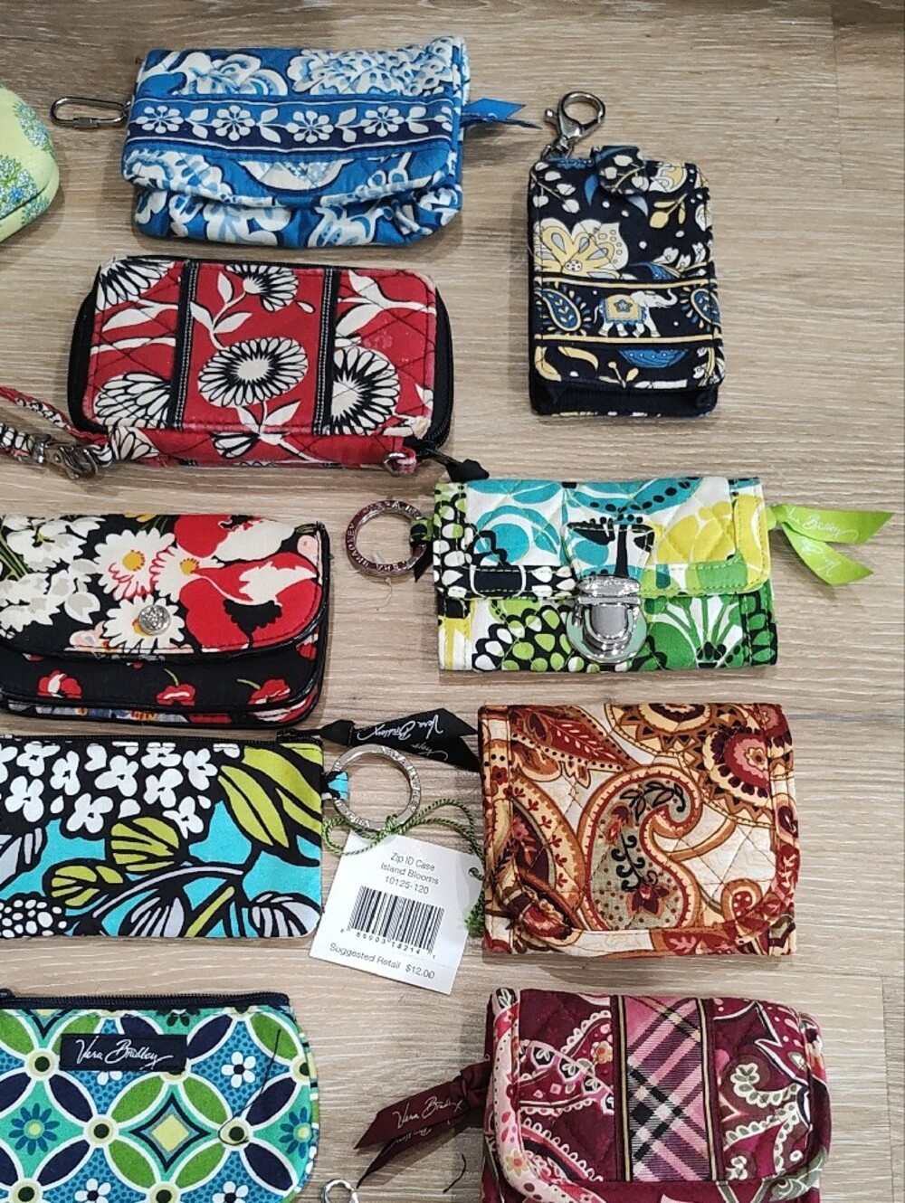 Vera Bradley Small Zip Pouch - Multicolor Paisley (14) - Picture 6 of 6